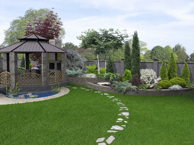 Landscaping work on a residential property in Fort Braden, FL by Always True Landscaping